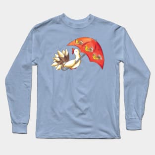 Turkey Day Duck Weather Long Sleeve T-Shirt